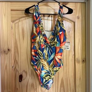 Pamela Stewart Women’s XL one piece swimsuit NEW with tags